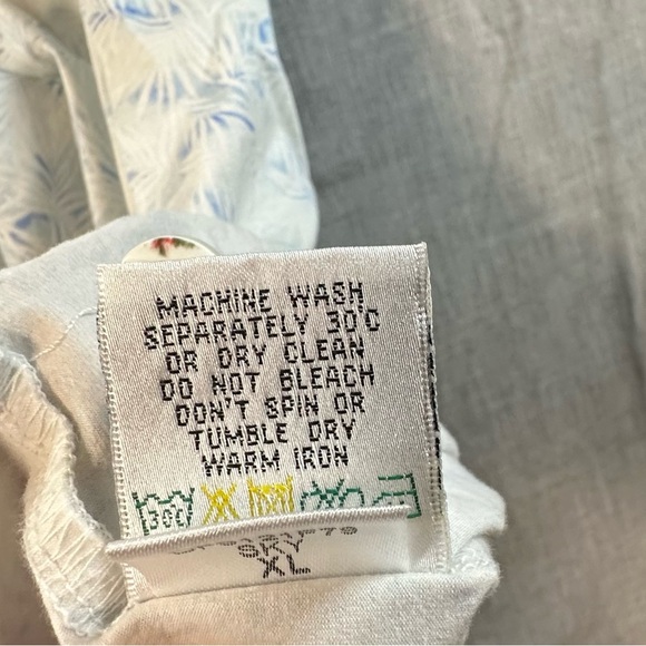 Bugatchi Men's OOOHCotton Leaf Print Polo Shirt - Picture 8 of 10